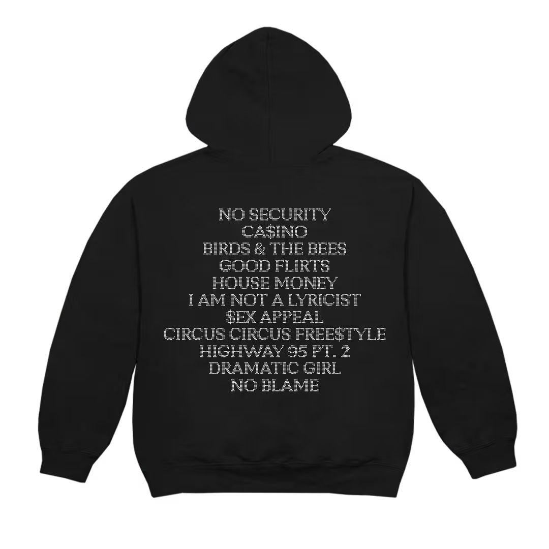 Baby Keem Merch - Ca$ino Cover Hoodie
