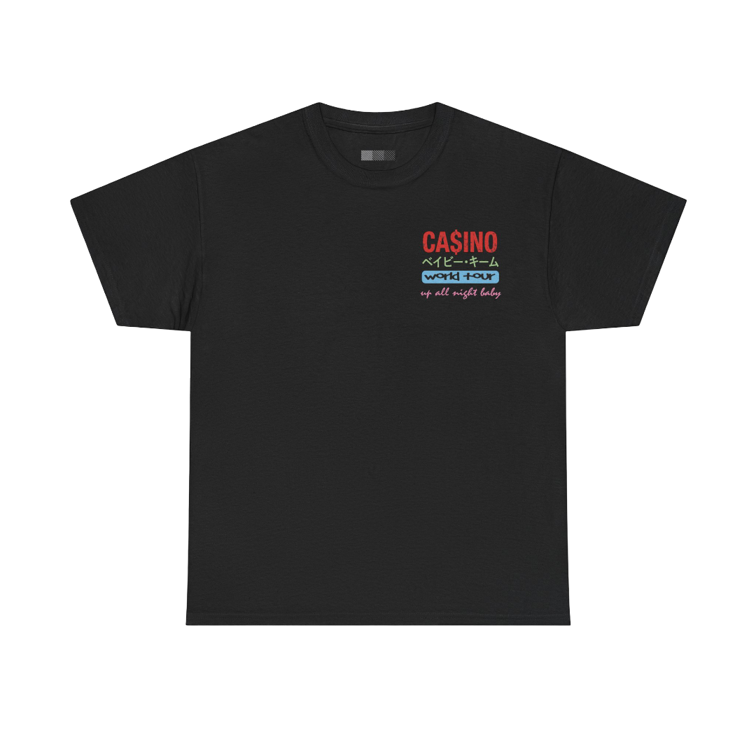 Baby Keem Merch - Ca$ino World Tour T-Shirt