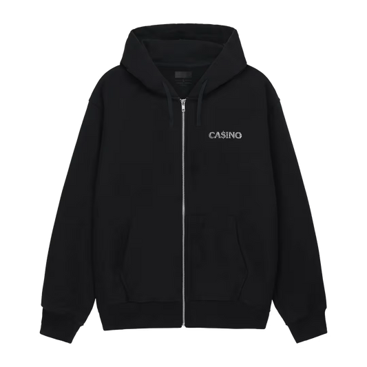 Baby Keem Merch - Ca$ino Logo Zip Hoodie