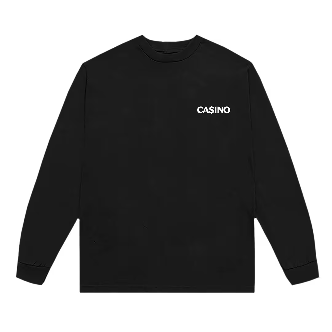 Baby Keem Merch - Ca$ino Tracklist Longsleeve