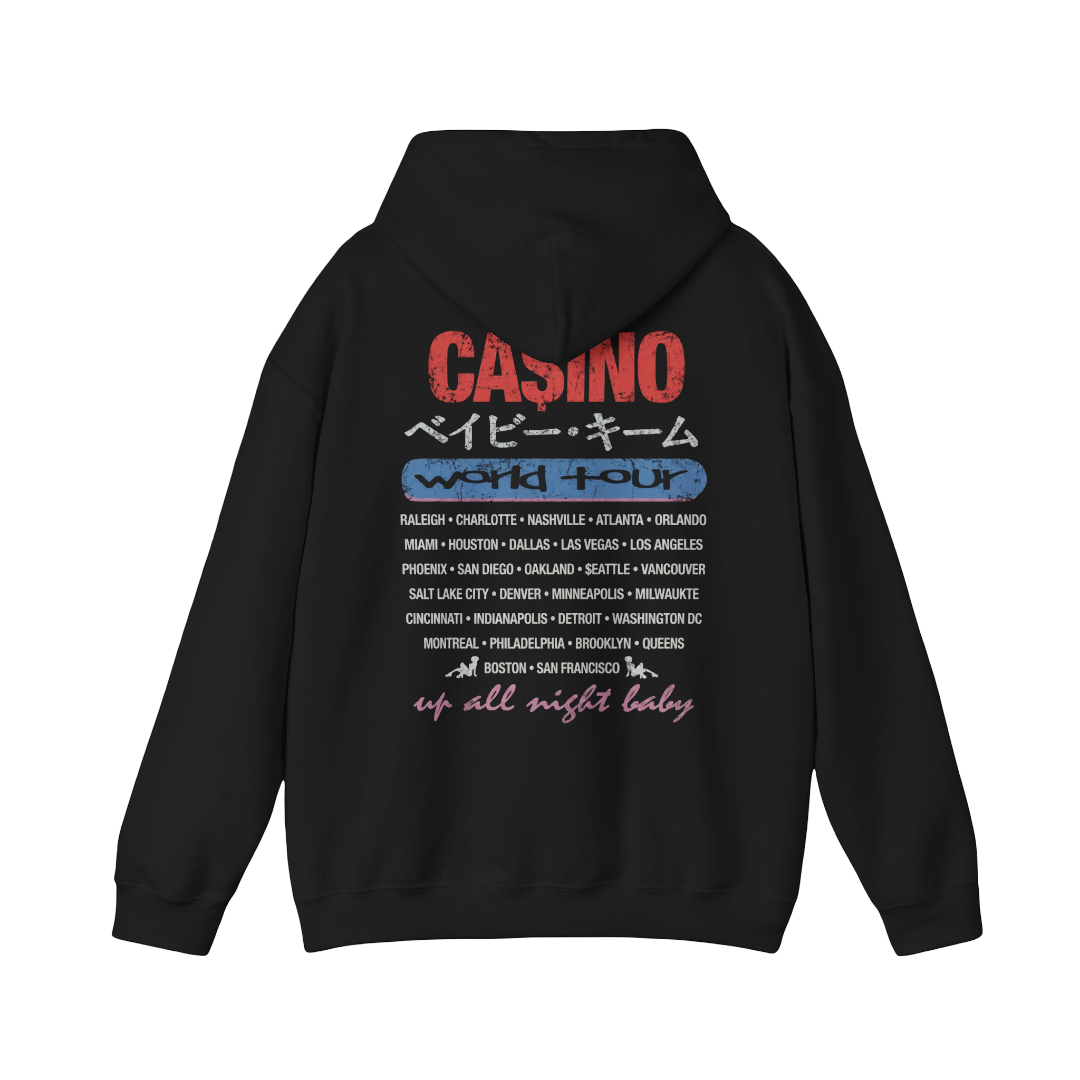 Baby Keem Merch - Ca$ino World Tour Hoodie