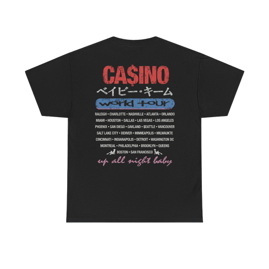 Baby Keem Merch - Ca$ino World Tour T-Shirt